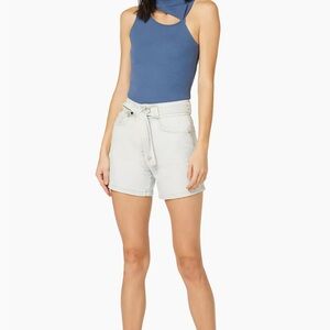 Hudson Jeans Tie-Waist Denim Utility summer Shorts size 25
